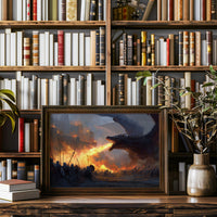 Ancient Flame Against Battle Lines