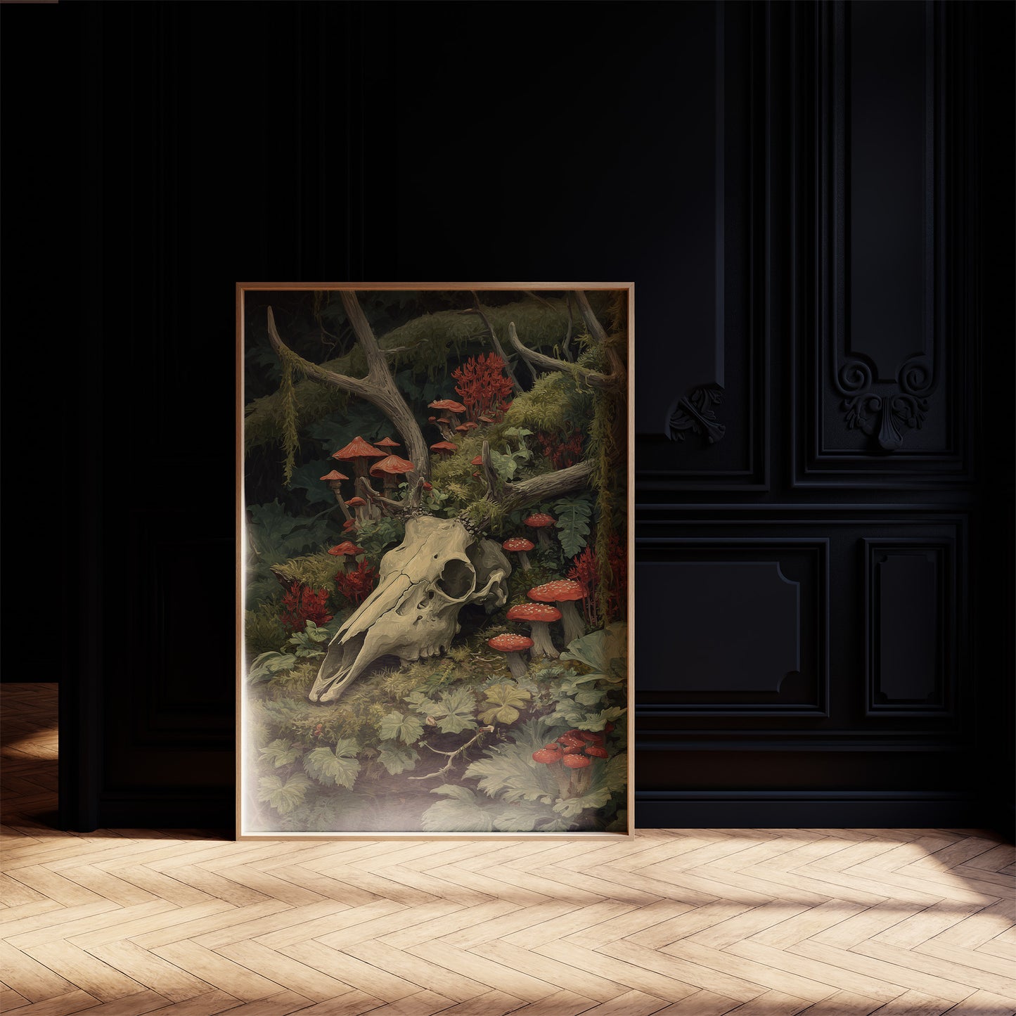 Forest Floor Reclaims Ancient Bones