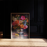 Disco Vase Blooms After Dark