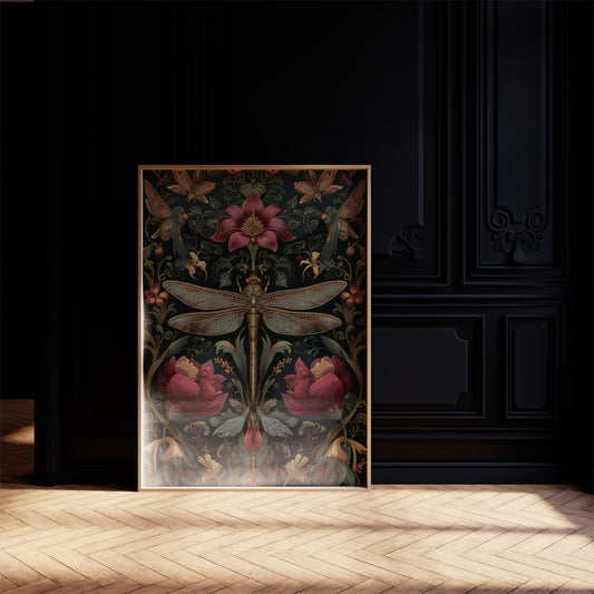 Midnight Garden's Golden Visitor