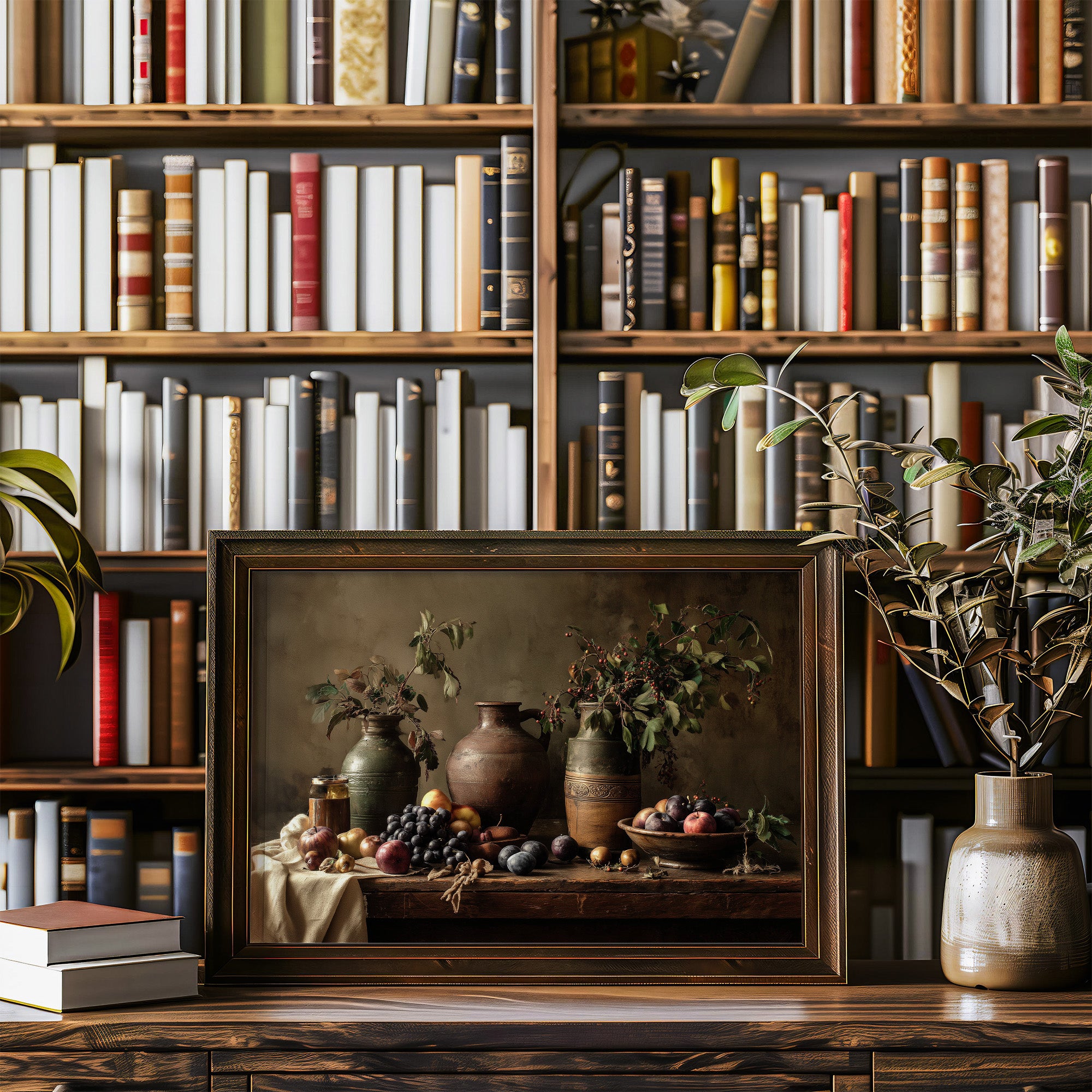 Autumn Harvest Among Literary Treasures