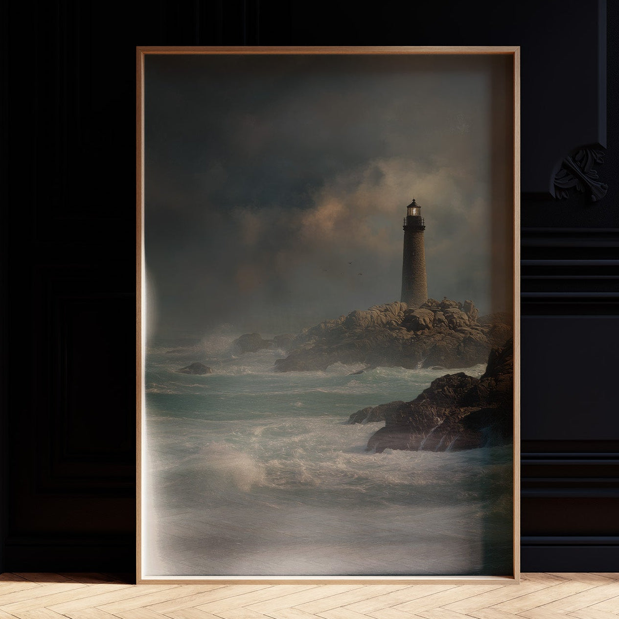 Beacon Stands Against Raging Tides