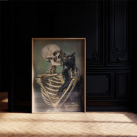 Bone Keeper With Amber Eyes