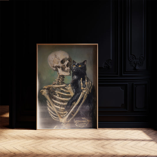 Bone Keeper With Amber Eyes