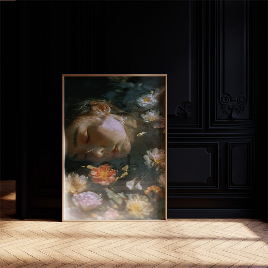 Floating Between Bloom And Sleep