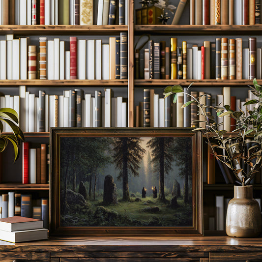 Ancient Stones Await Twilight Pilgrims