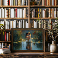 Tender Waters Among Lily Blooms