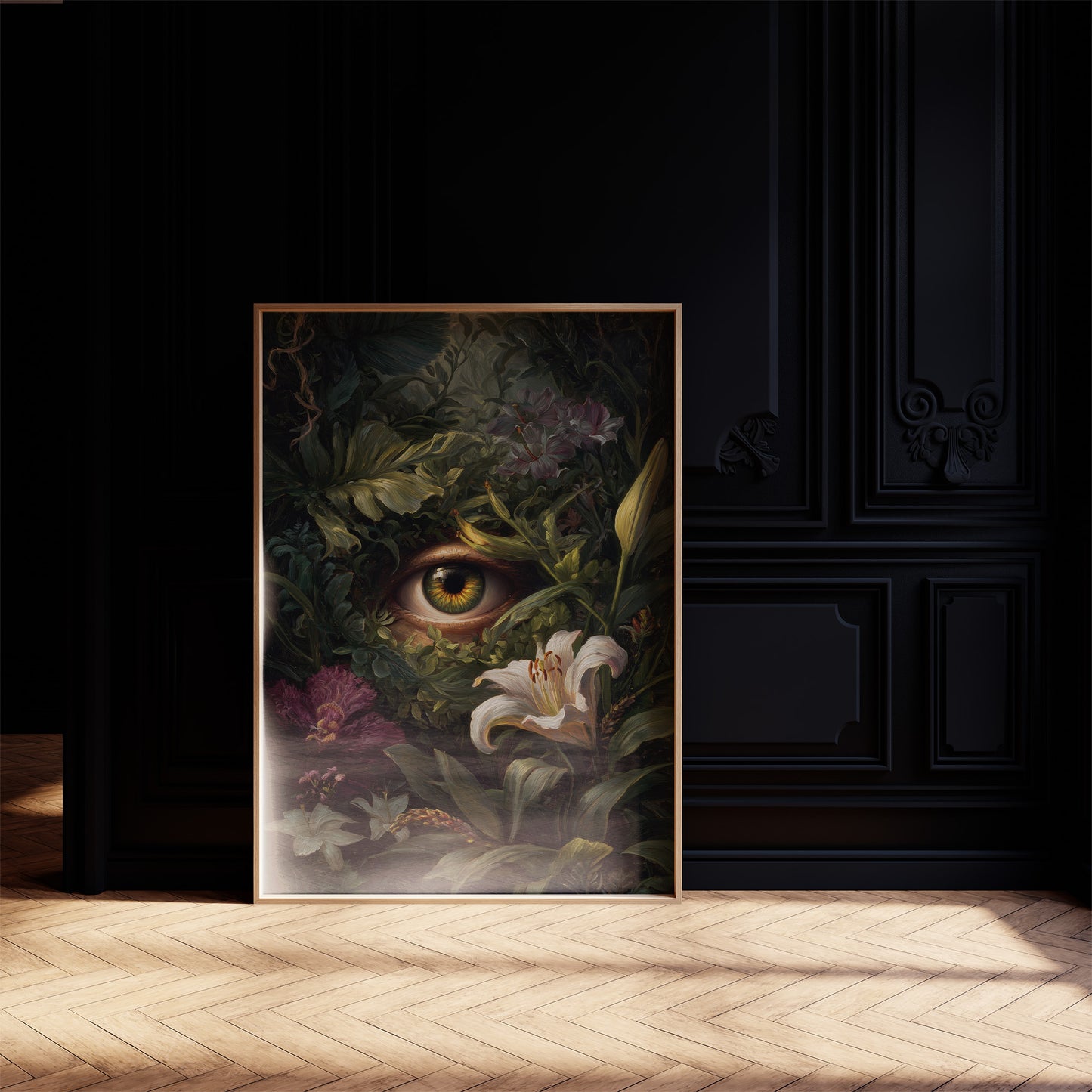 Jungle Watches Through Amber Light