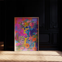 Vibrant Bones Bloom With Life