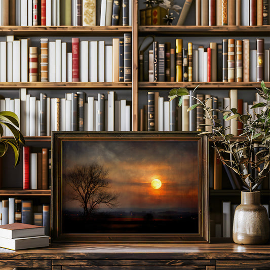 Lone Tree Awaits Amber Dawn