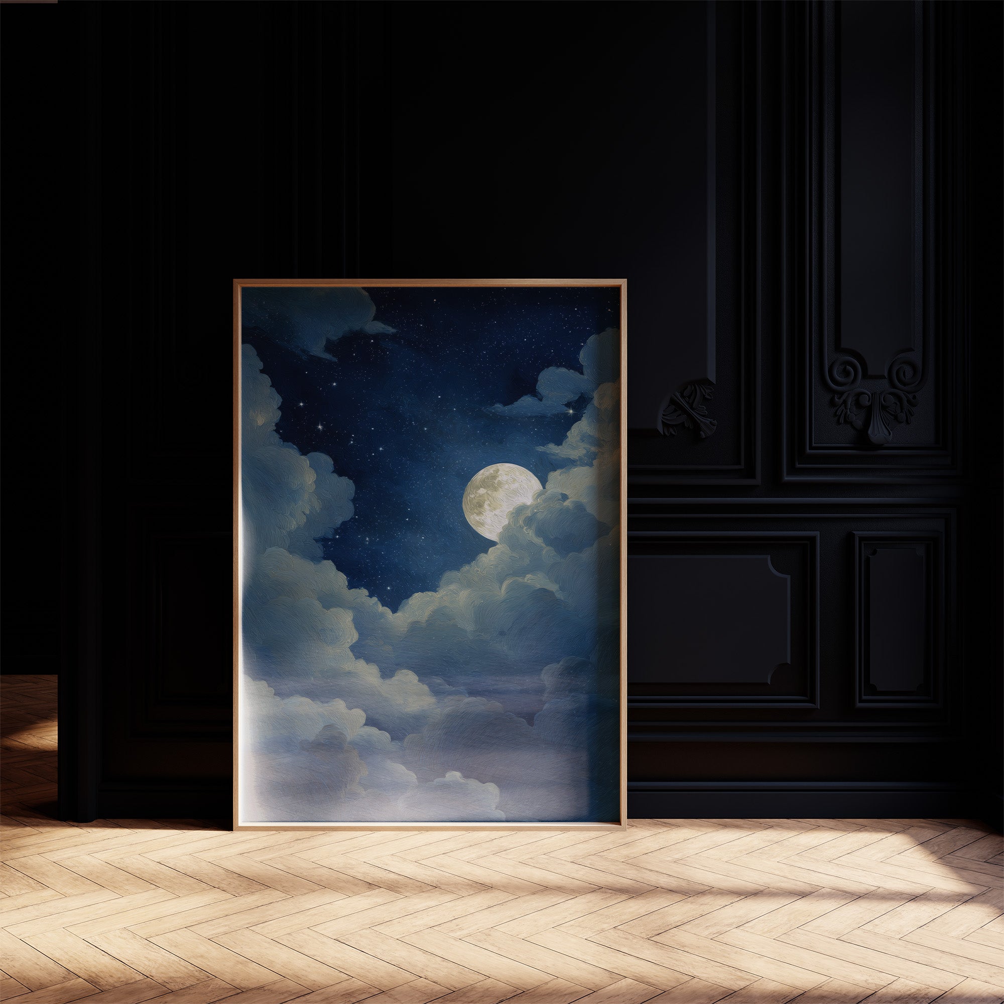 Midnight Spills Between Cloud Pillows