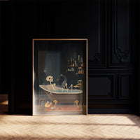 Eternal Bath In Midnight Room