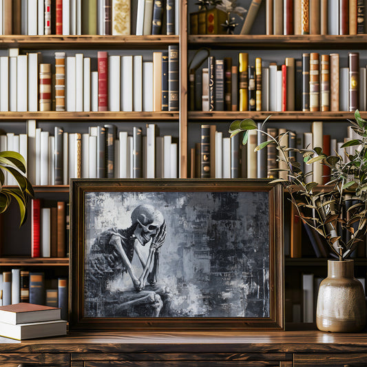 Silent Thoughts Between Bone Pages