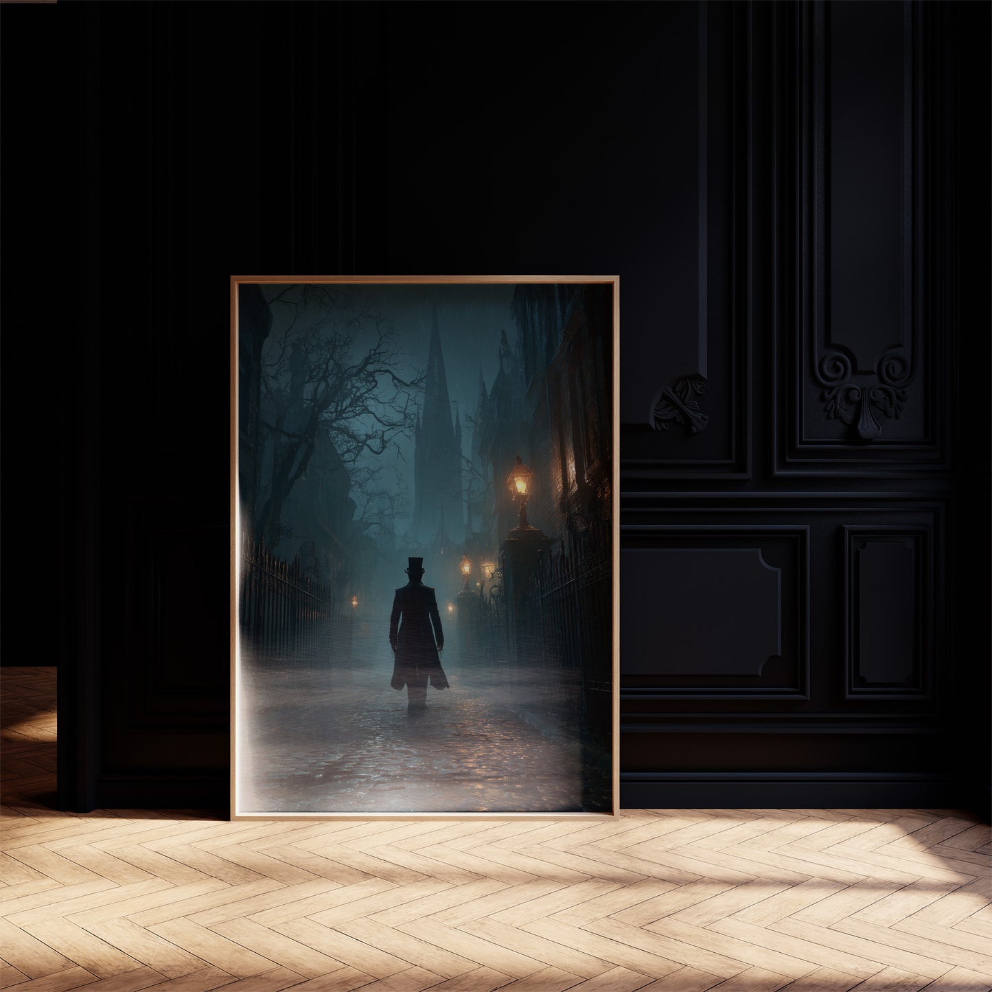 Fog Beckons Through Victorian Streets