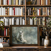 Arctic Tales Between Wooden Shelves