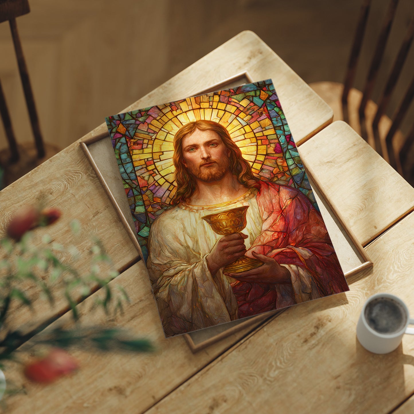 Stained Glass Glory At Dawn