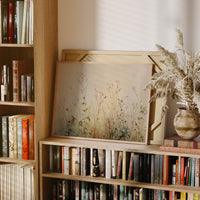 Wildflowers Dance Among Literary Treasures