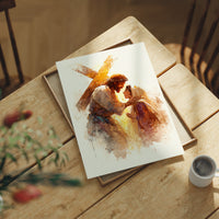 Golden Light Between Burden And Love