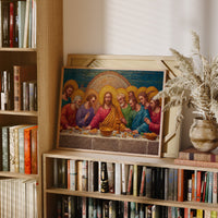 Ancient Mosaic Among Modern Pages