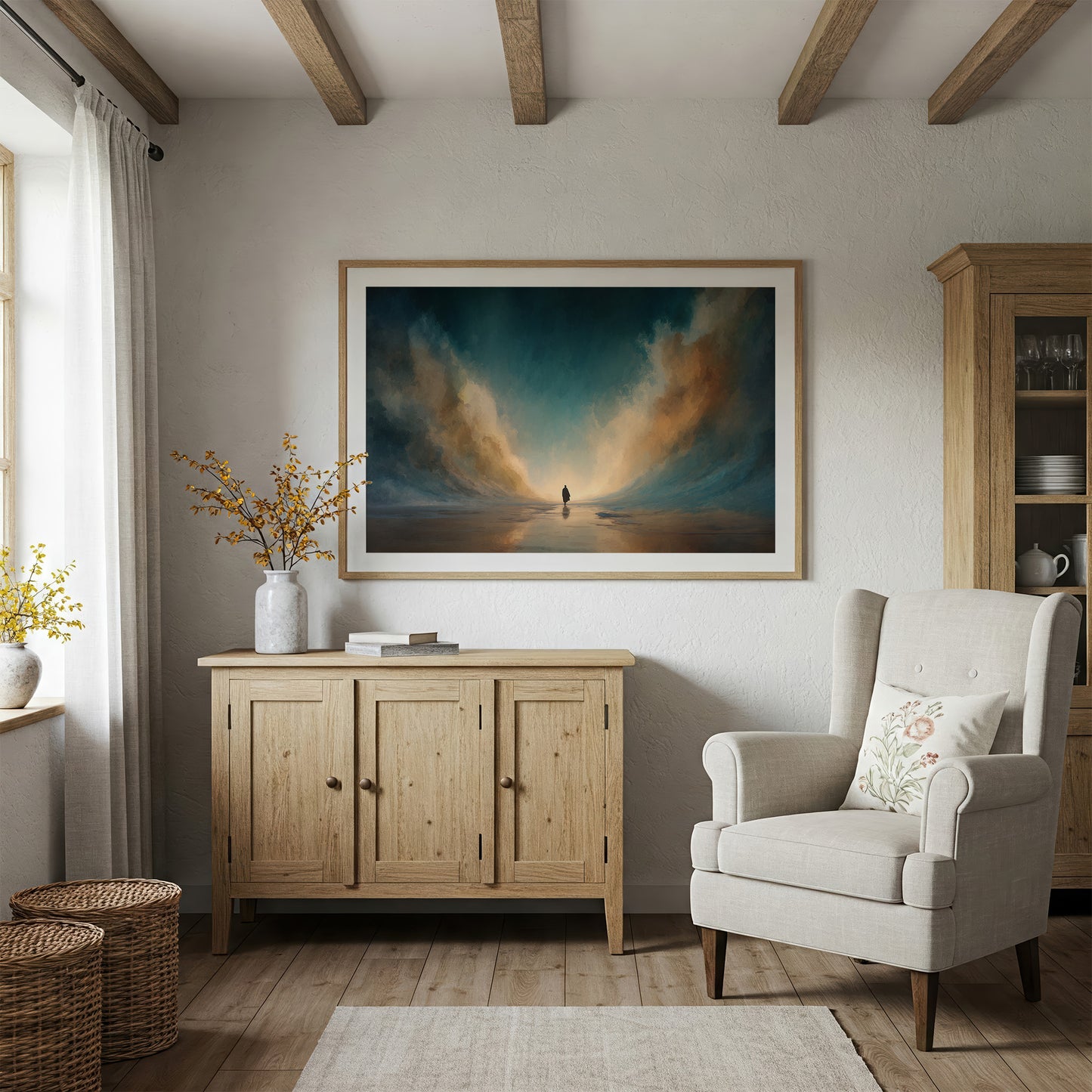 Between Parting Clouds And Horizon