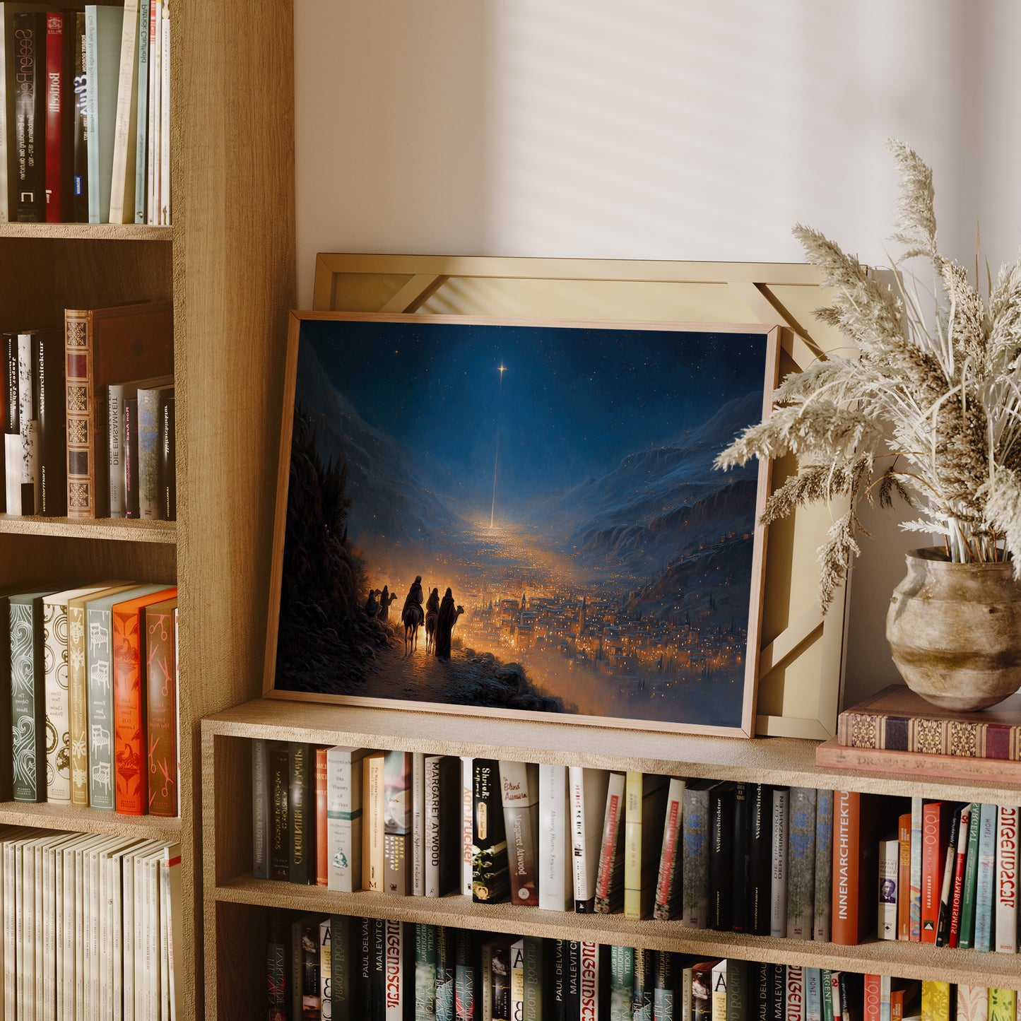 Ancient Journey Under Starlit Skies