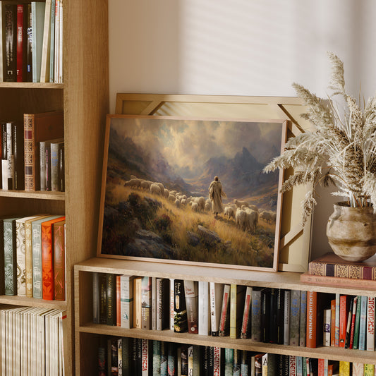 Shepherd's Path Through Mountain Mist