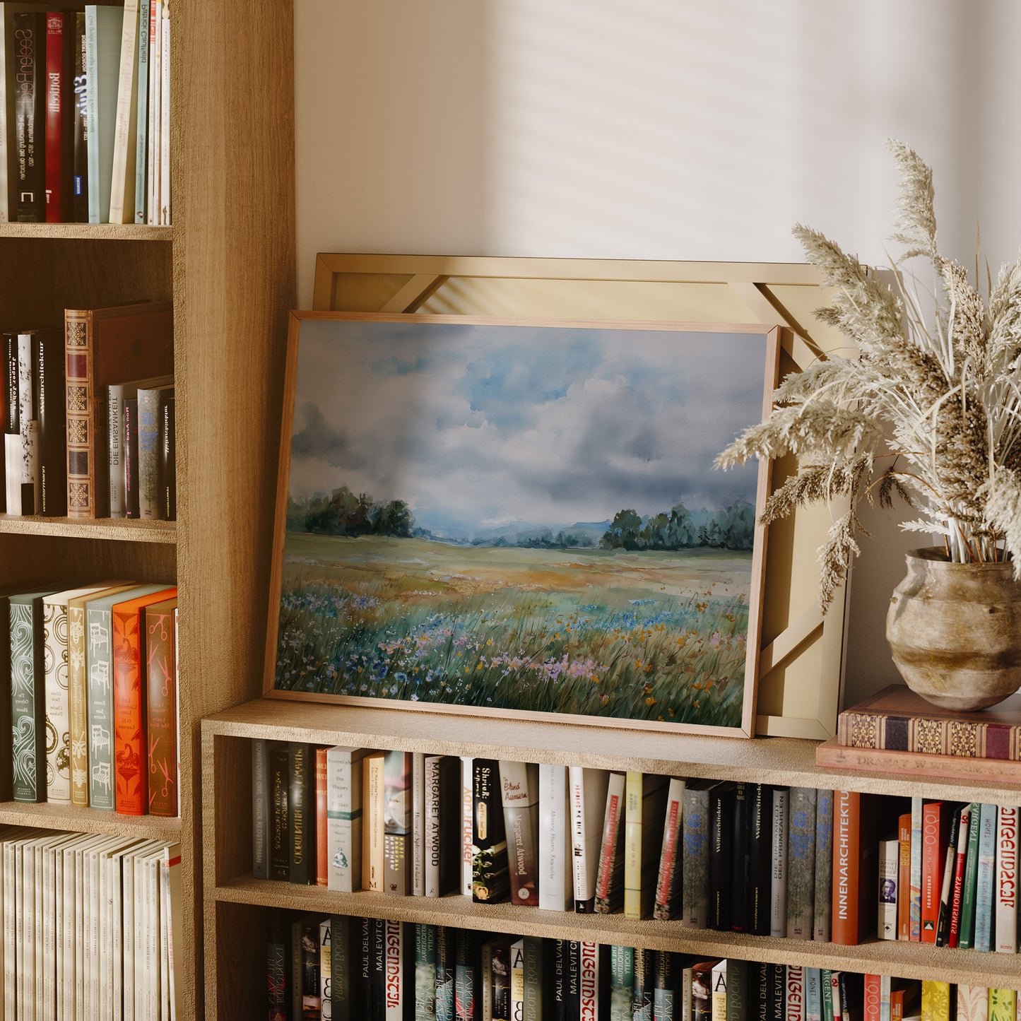 Meadow Painting Among Literary Worlds