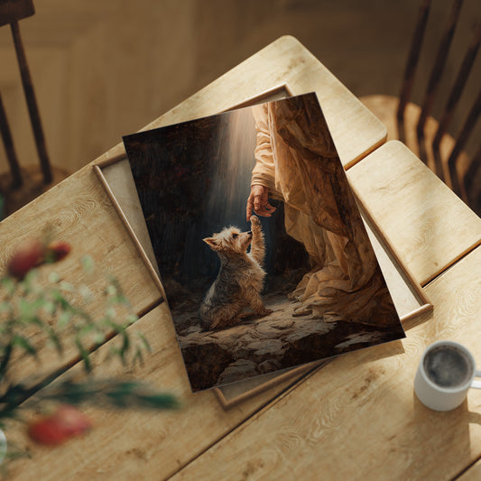 Faithful Companion Reaches For Light