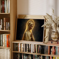 Radiant Prayer Among Literary Sanctum