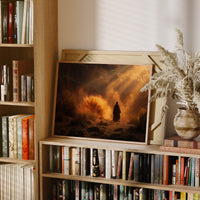 Pilgrim Walks Into Heaven's Fire