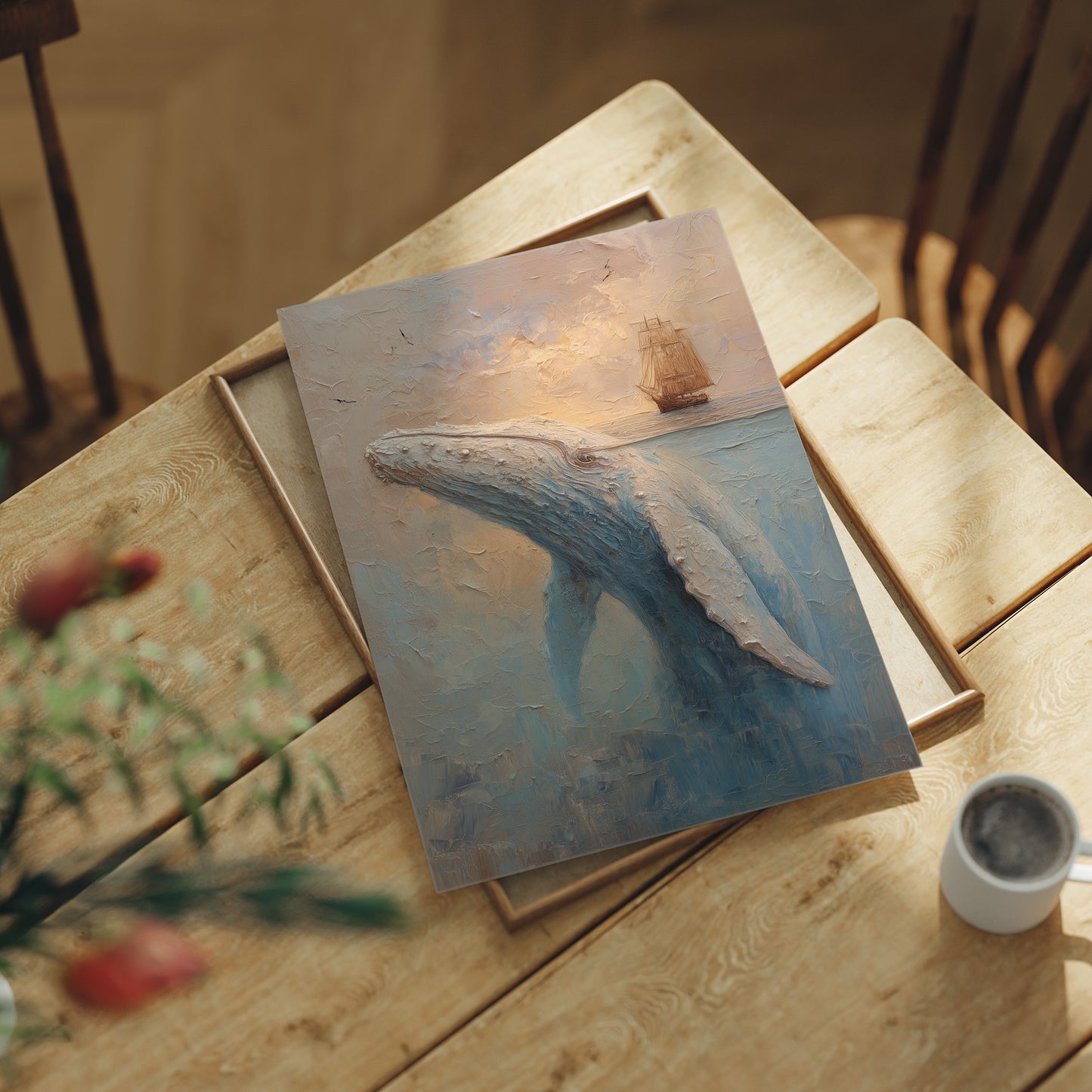 Ocean Giants Meet Distant Sails