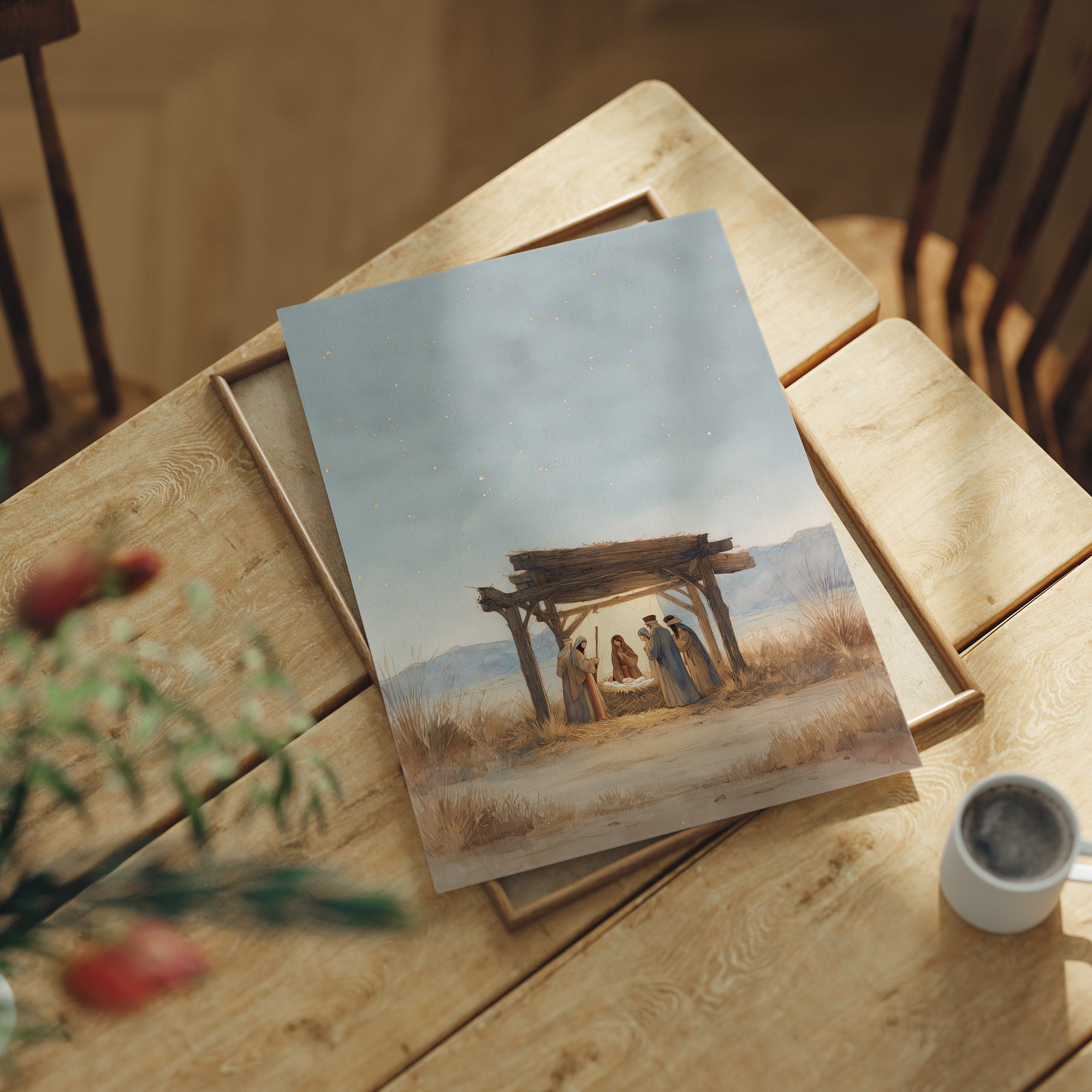 Sacred Gathering Under Desert Sky