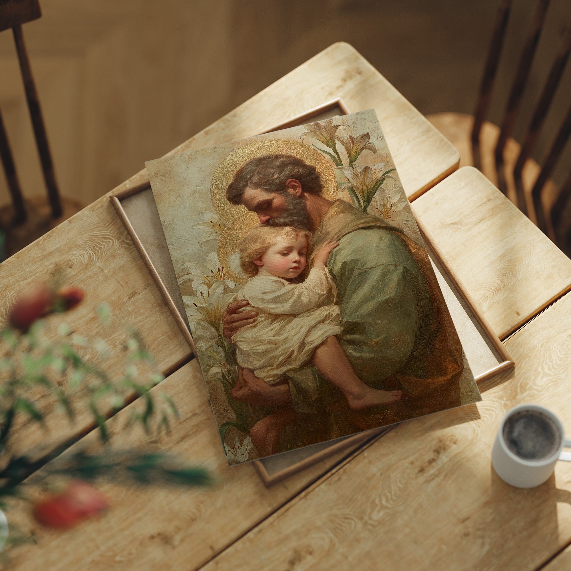 Sacred Bonds On Rustic Wood