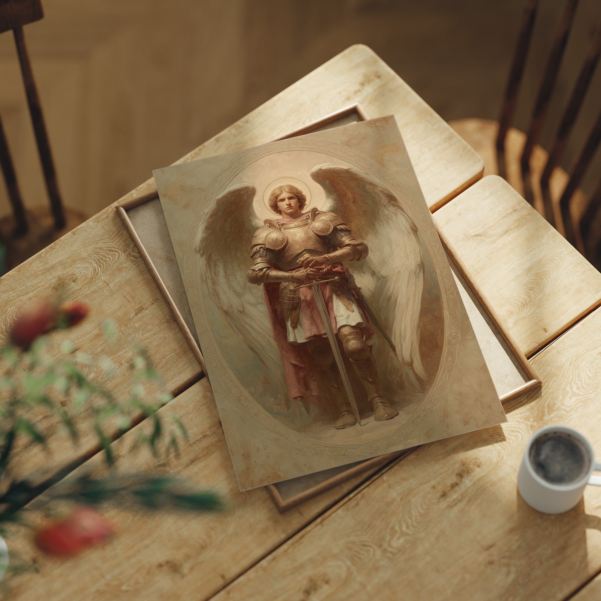 Sacred Art Upon Morning Table