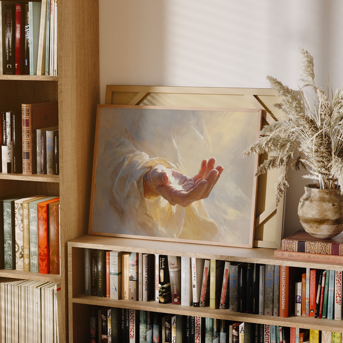 Open Palm In Golden Light