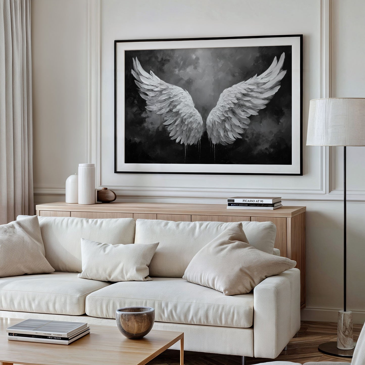 Wings Against Stormy Skies