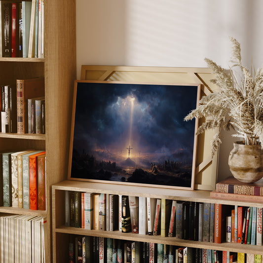 Divine Light Breaks Through Darkness