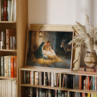 Holy Night Among Literary Shelves