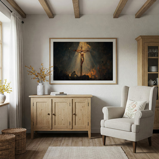 Sacred Light Pierces The Darkness