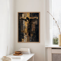 Faith Rendered In Golden Darkness