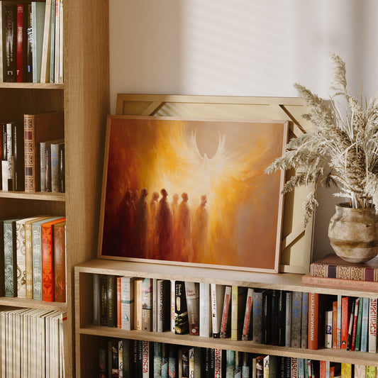 Souls Gather In Radiant Light