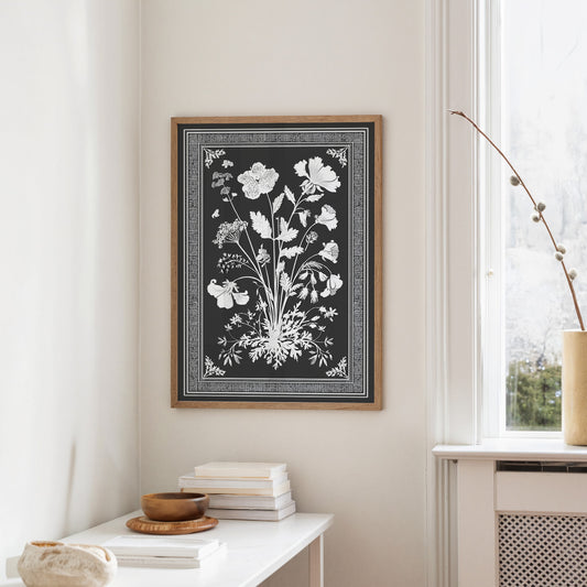 Botanist's Journal In Negative Space