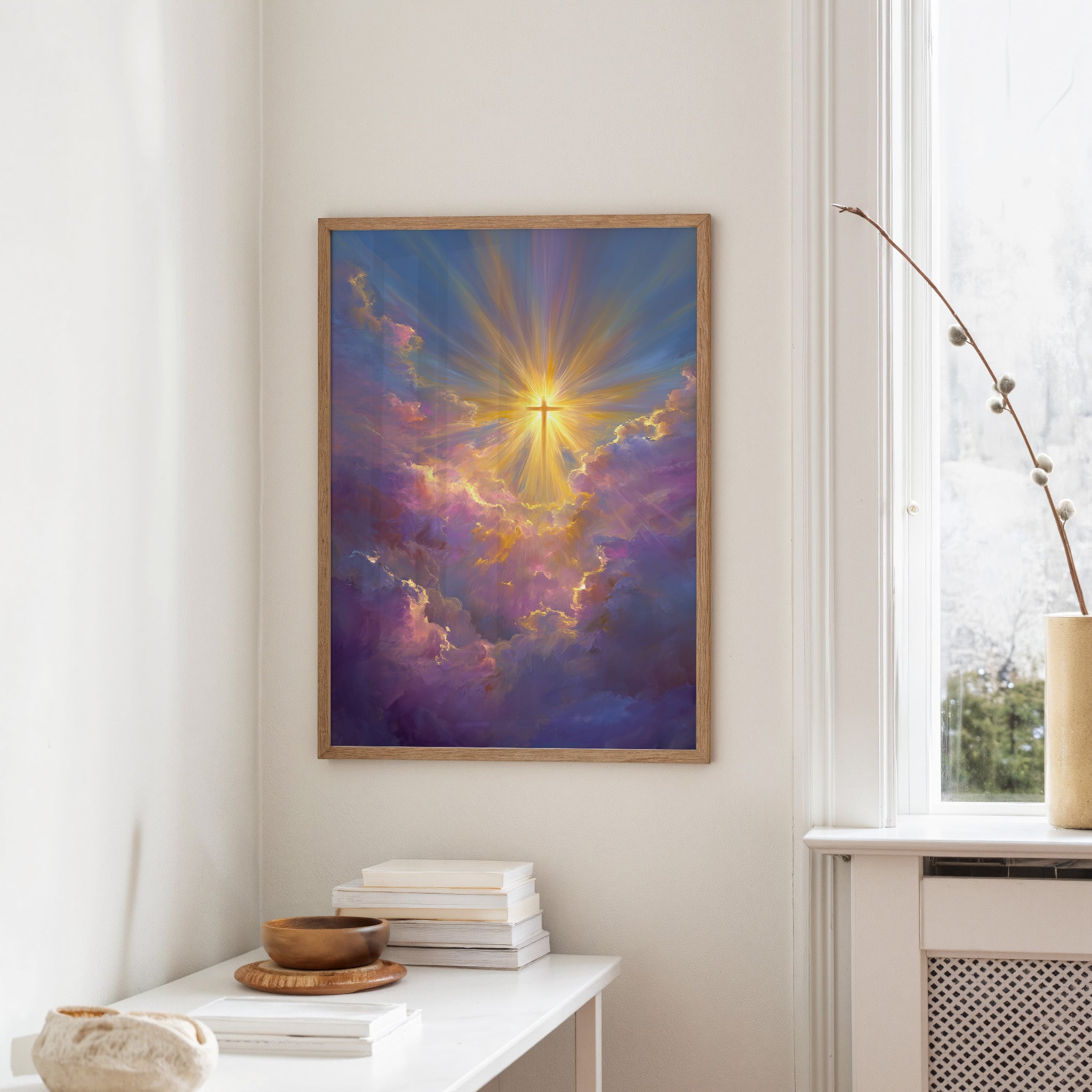 Radiant Hope Breaks Through Clouds