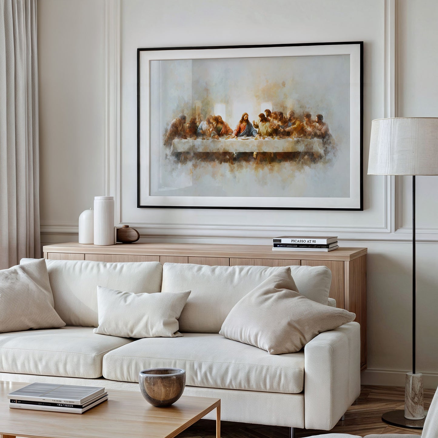 Sacred Gathering In Soft Light