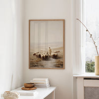 Shepherd's Path Through Morning Fog