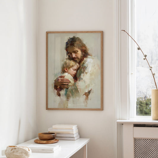 Gentle Arms Hold Sacred Peace