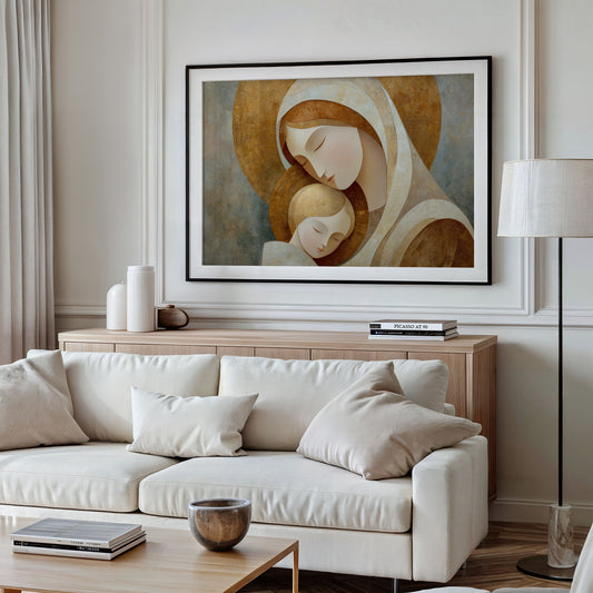 Sacred Bond In Gentle Curves