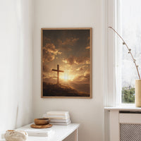 Sunlit Promise On Calvary Hill