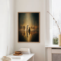 Light Breaks Through Ancient Waters