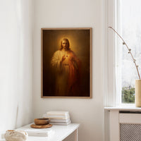 Faith Rests On Weathered Wood